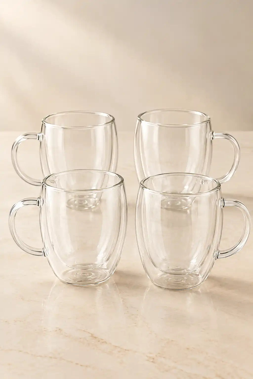 Pocillo Doble Pared Set X4 350 ML