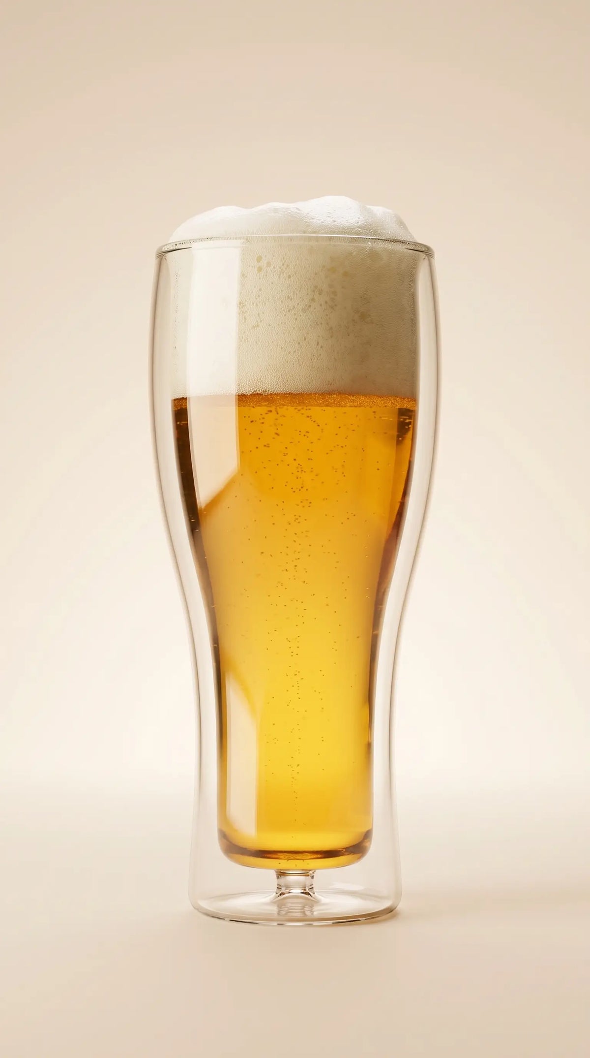 Vaso Cervecero Doble Pared Set x4 500 ML